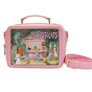 Disney Loungefly The Aristocats Lunchbox Crossbody Bag NWT
